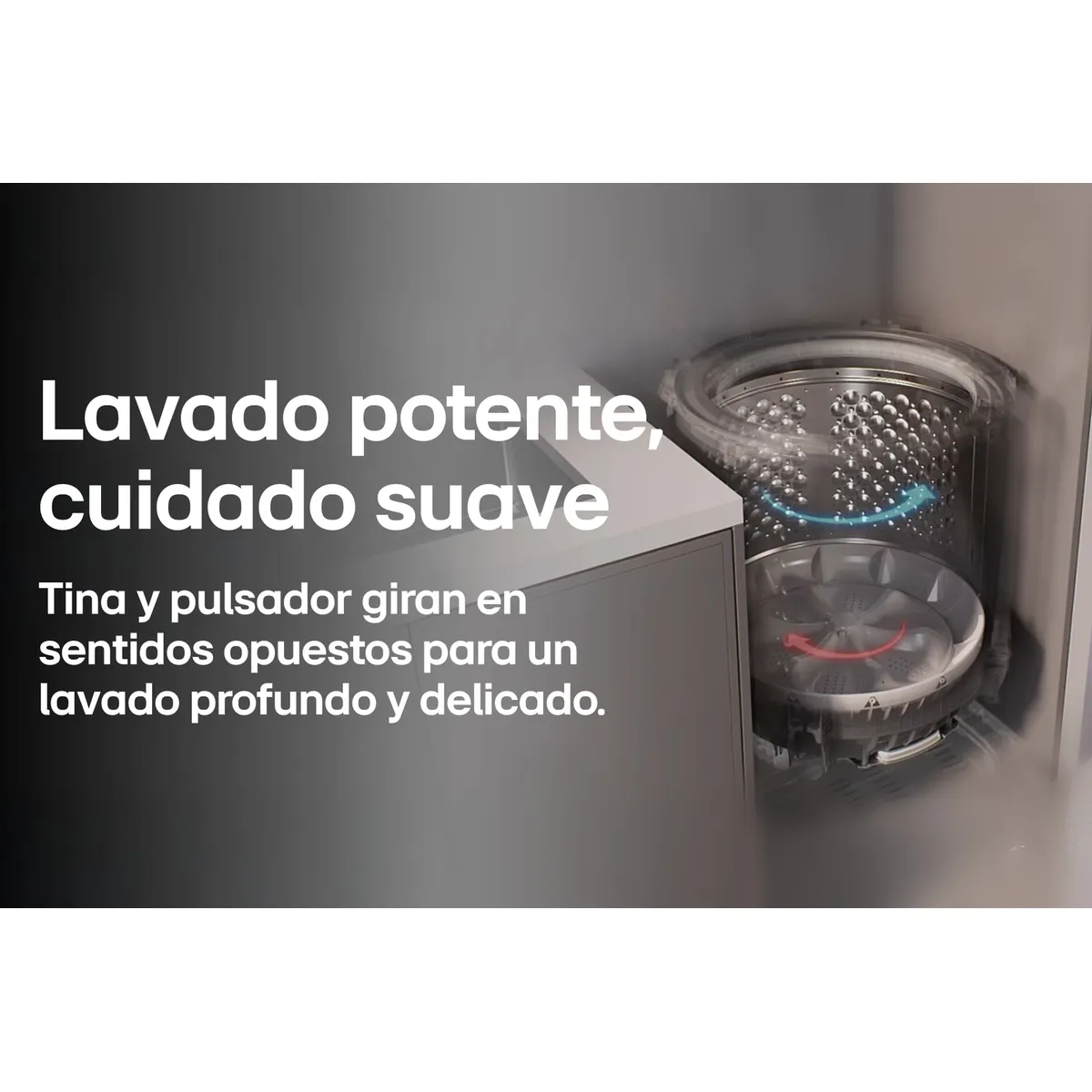 LG - Lavadora LG 13 Kg Carga Superior Inverter Turbodrum Wt13nvtb