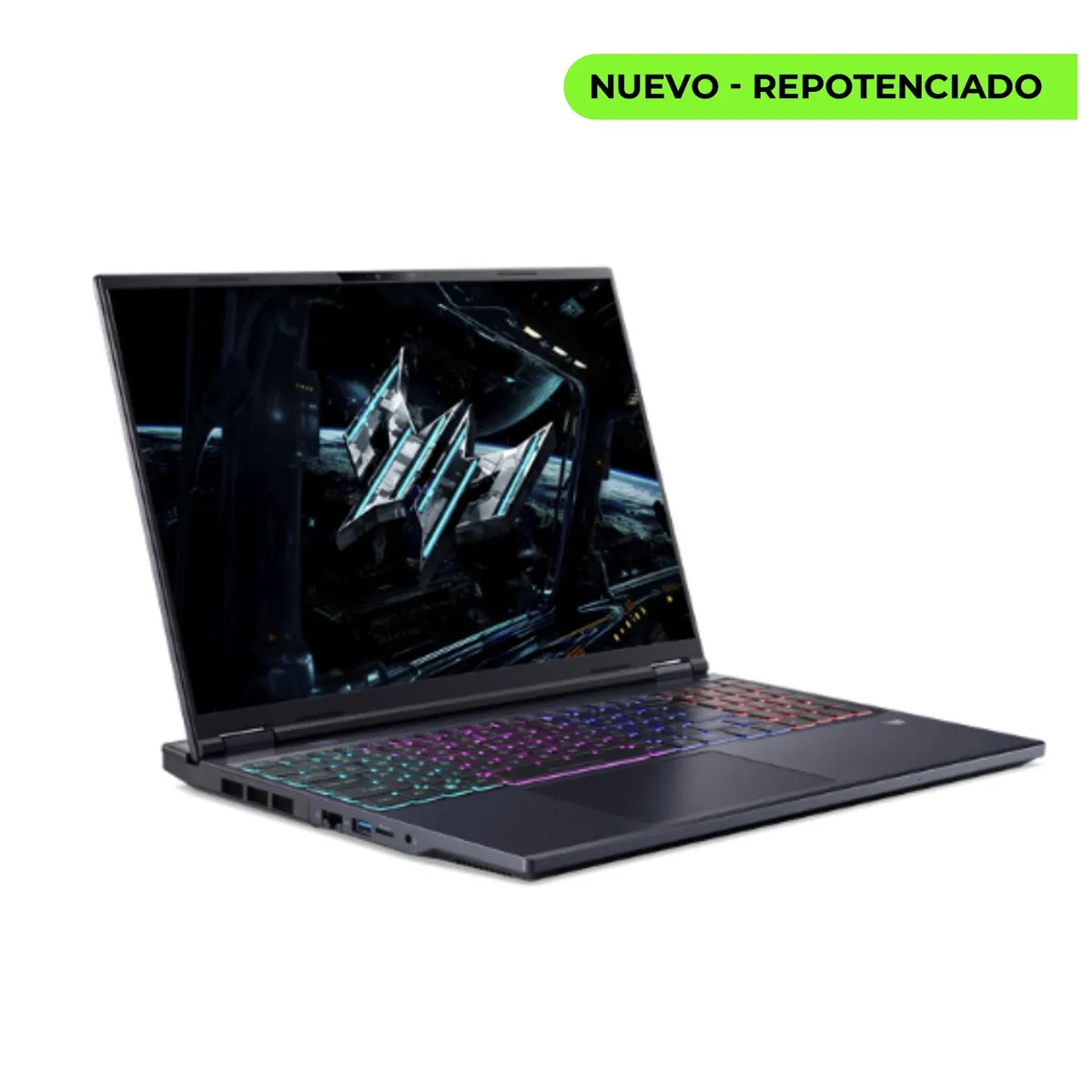 ACER - Portátil Gamer Acer Predator Helios Ultra 9 275HX 32GB 1TB RTX 5070TI 8GB Pantalla 16 WUXGA 180Hz