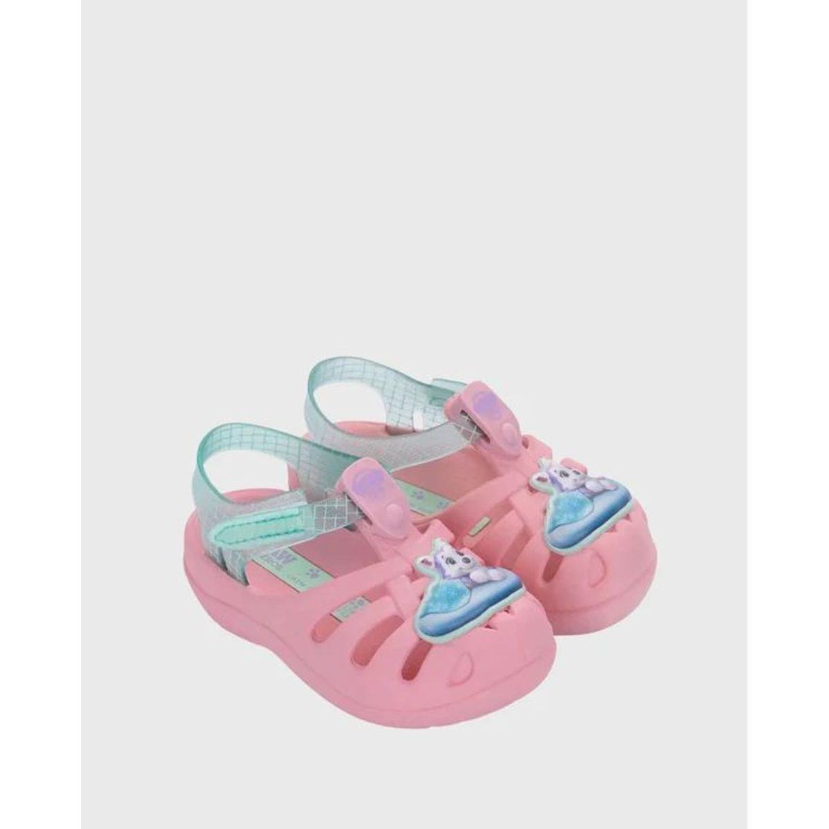 Sandalias Patrulla Canina Velcro Rosa Menta GRENDENE | Falabella Colombia