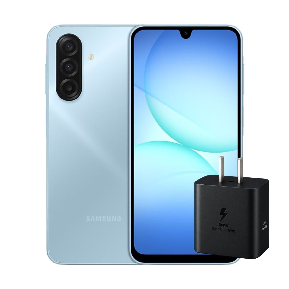 SAMSUNG - Celular Samsung Galaxy A17 5G 8+256GB Azul + Adaptador Samsung 45W
