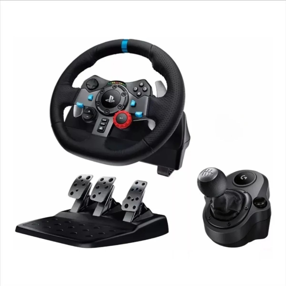 LOGITECH - Timón Logitech G29 Se + Palanca Ps5 Ps4 Ps3 Pc