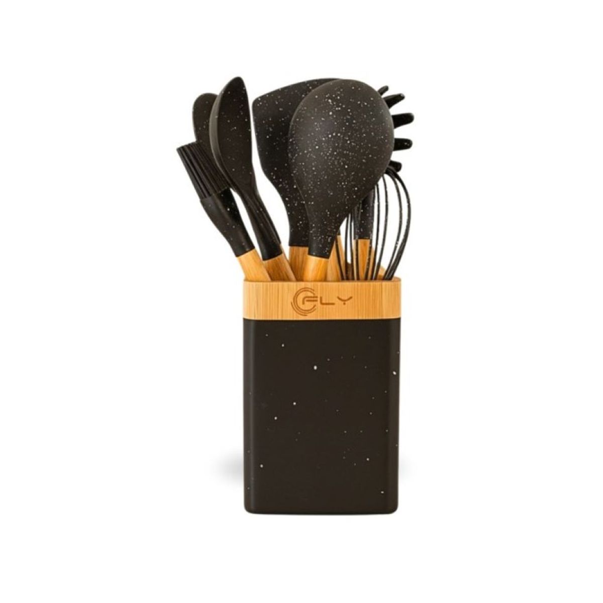 FLY - Set De Utensilios Cocina 11 Piezas Fly Kt-70 (Mas obsequio)