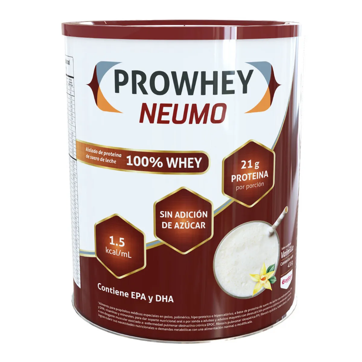 BOYDORR - PROWHEY NEUMO POLVO VAINILLA X 435 G