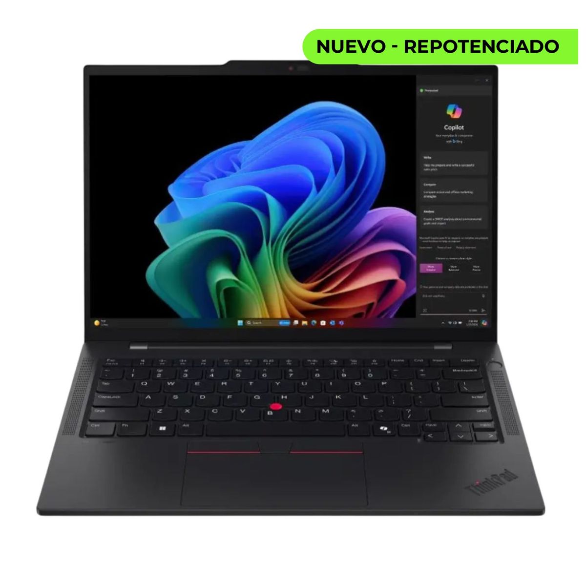 Lenovo - Portatil Lenovo Thinkpad X1 Carbon G13 Ultra 7 255U Ram 32GB SSD 2TB Pantalla 14" 2.8K OLED W11 PRO