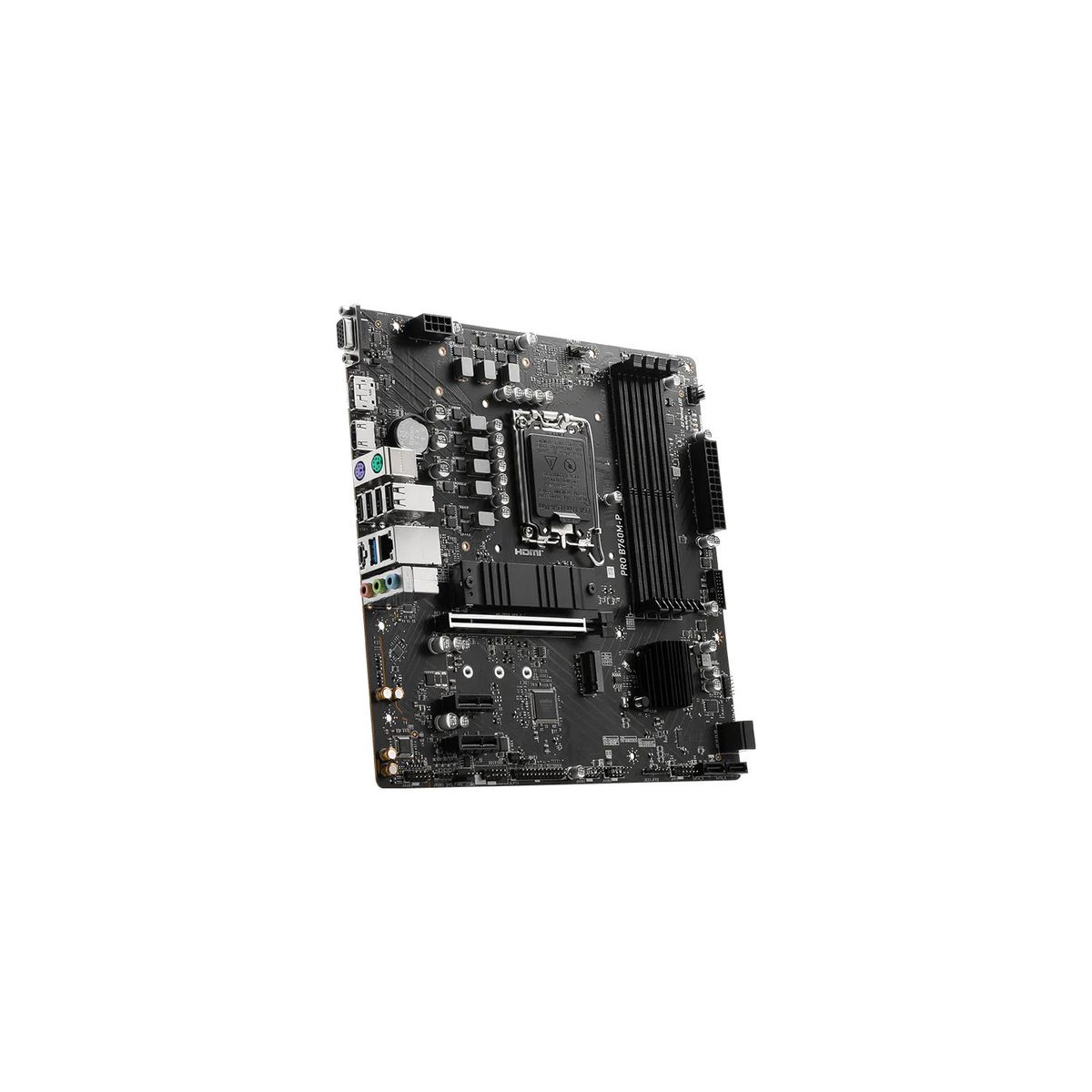 MSI - TARJETA MADRE MSI PRO B760M-P DDR5 de Alta Capacidad y Estabilidad Corporativa