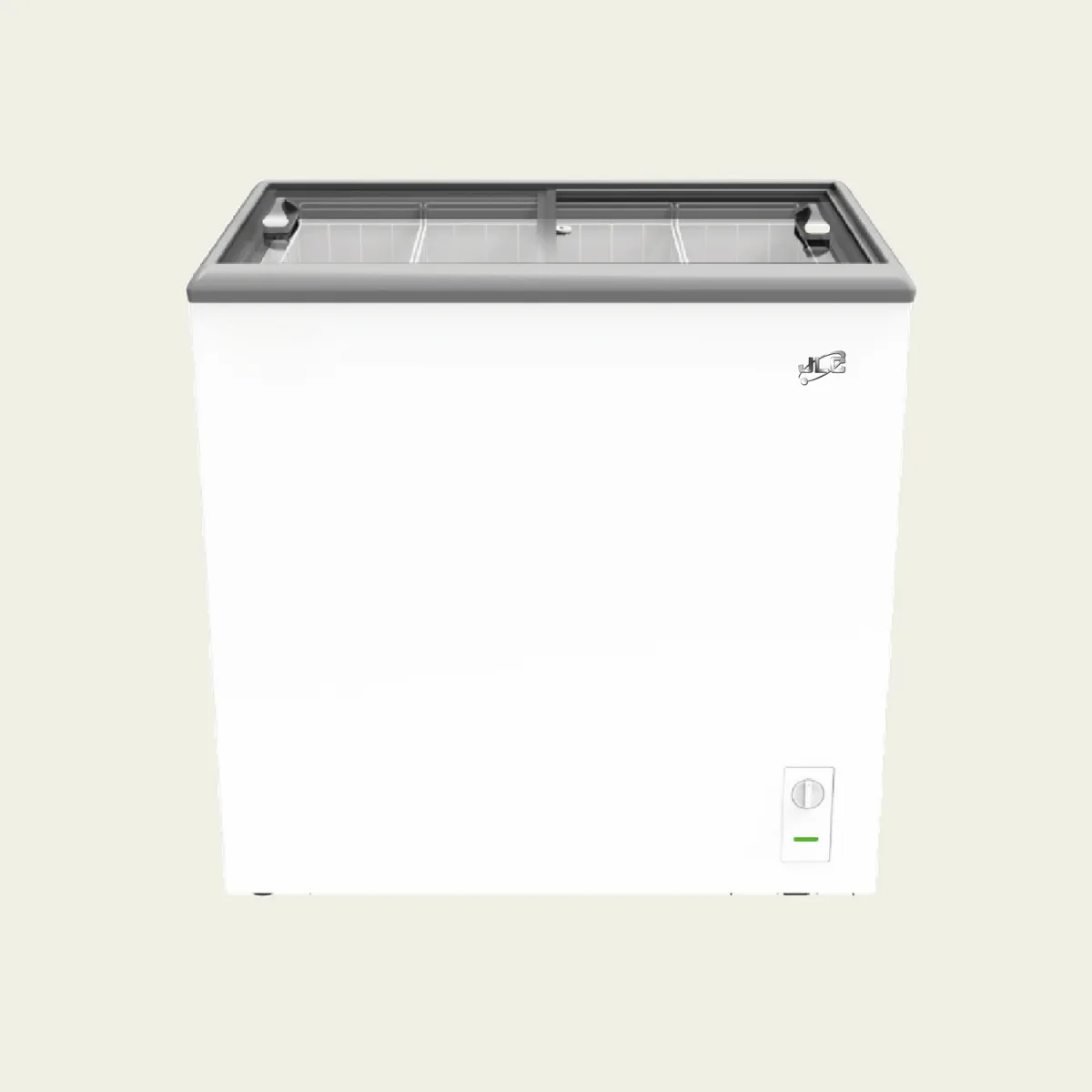 JLC ELECTRONICS - Congelador Exhibidor JLC 167 litros 2 puertas, blanco JLC-209SC