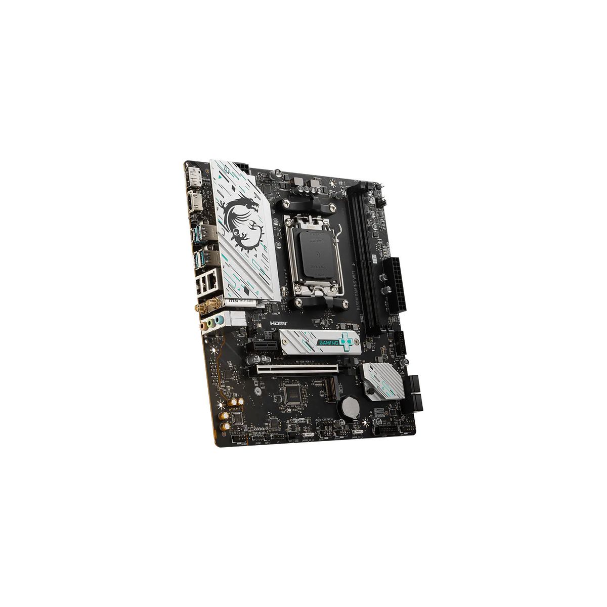 MSI - TARJETA MADRE MSI B650M GAMING WIFI de Alta Estabilidad con Conectividad Inalámbrica Avanzada