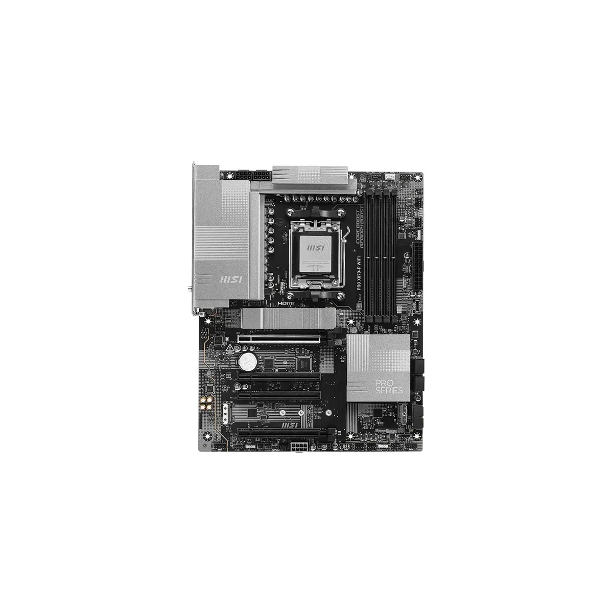 MSI - TARJETA MADRE MSI PRO X870-P WIFI de Máxima Estabilidad con Soporte RYZEN