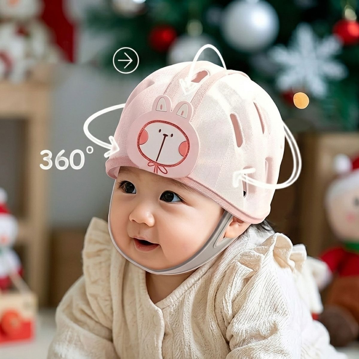 SHOKZ - Casco para bebe casco gateo para bebes niños y niñas