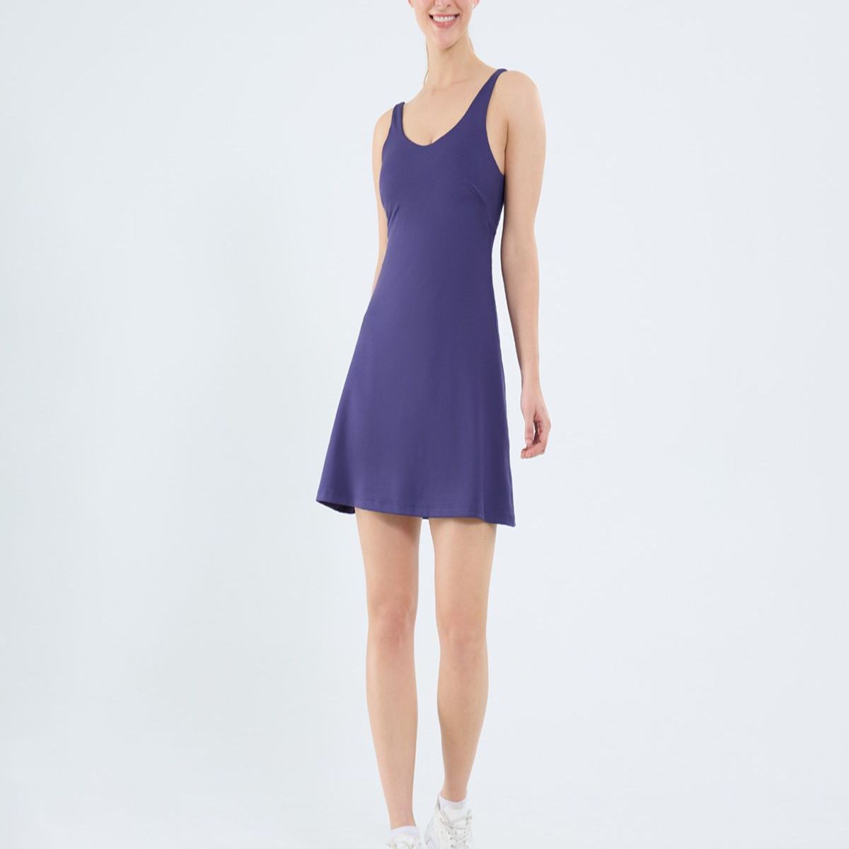 OSTU - Enterizo De Mujer Manga Sisa Ostu Color Morado 40320124