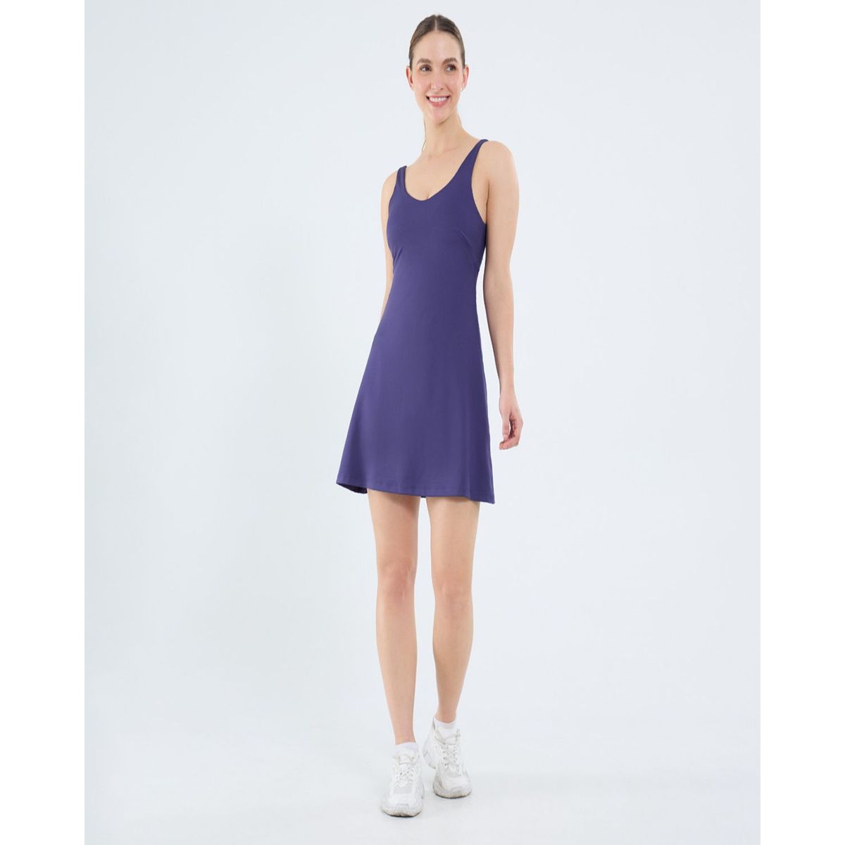 OSTU - Enterizo De Mujer Manga Sisa Ostu Color Morado 40320124