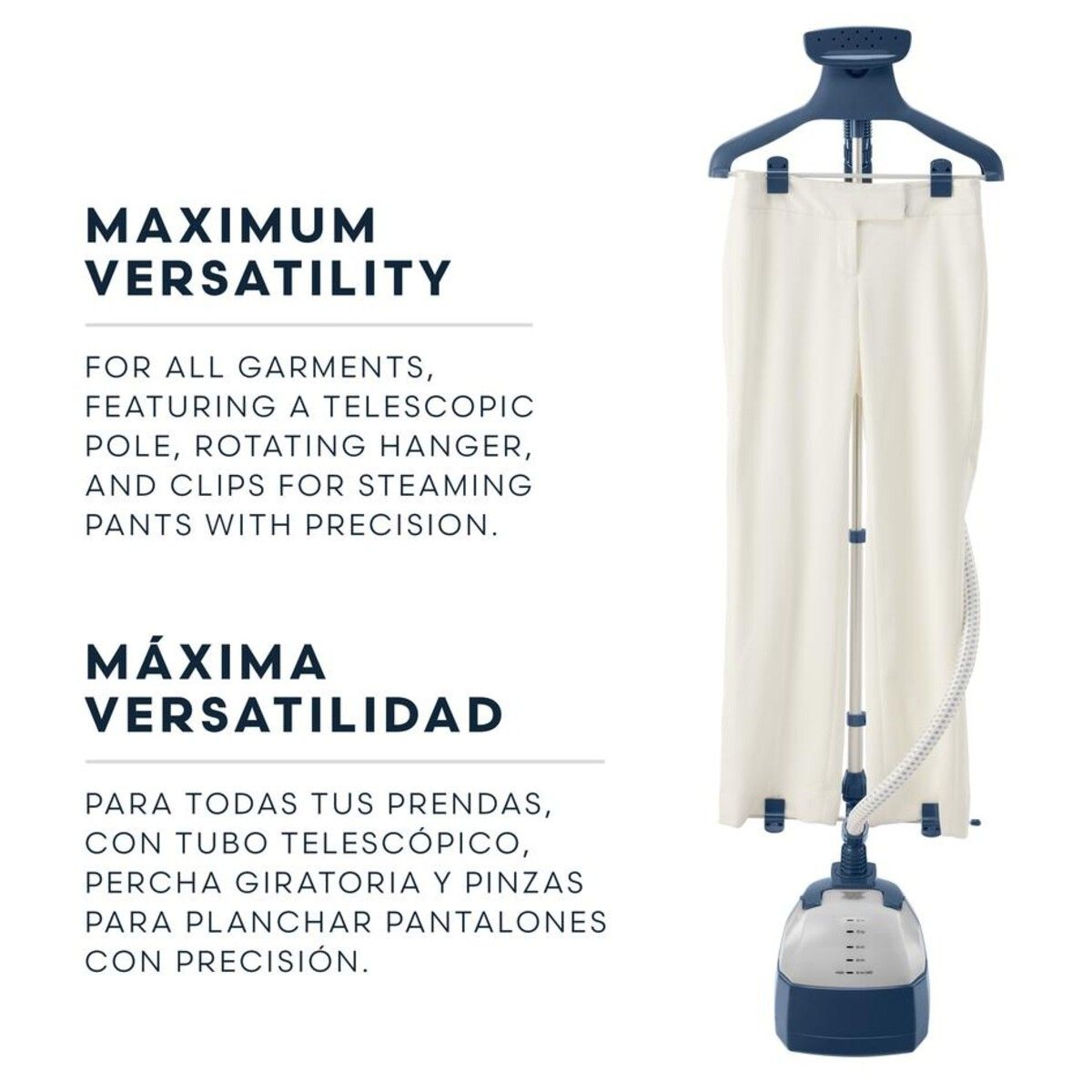 CONAIR - Vaporizador Vertical De Ropa Con Tanque De Agua De 2.4 L marca conair