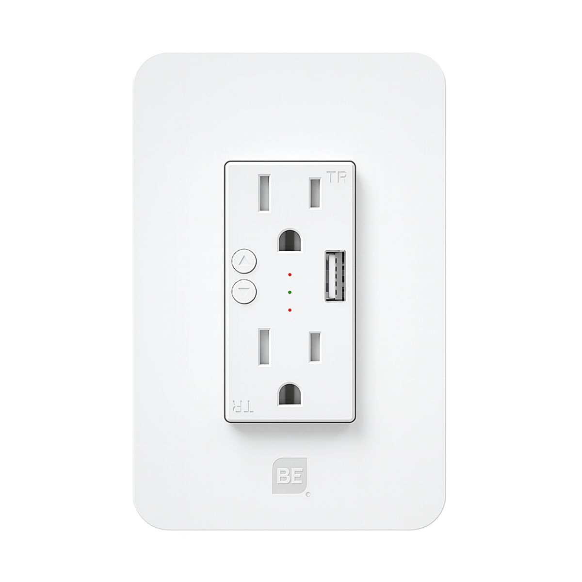 BE CONNECTED EXPERIENCES - Enchufe Tomacorriente Inteligente WiFi Doble USB BE-E02 Control Independiente