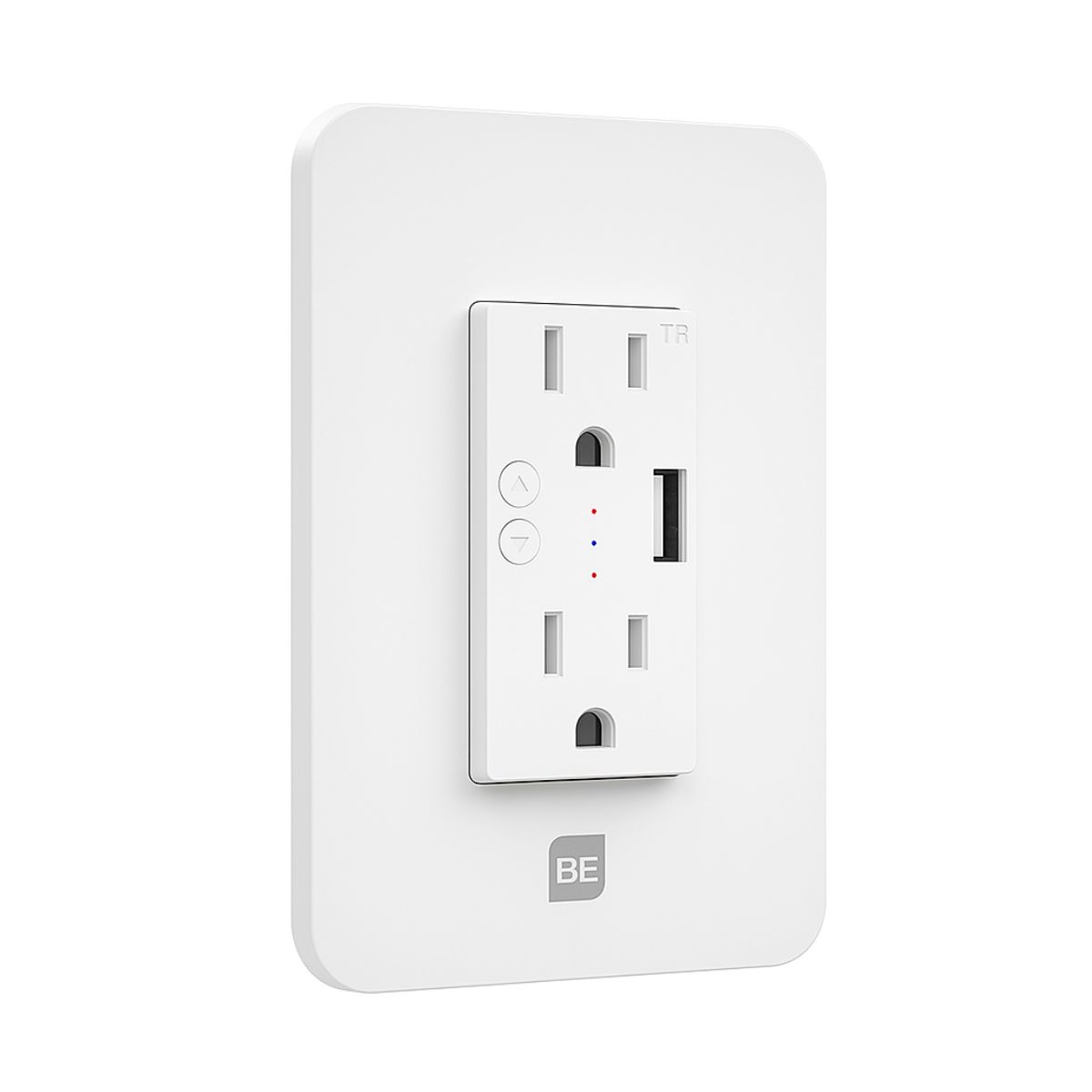 BE CONNECTED EXPERIENCES - Enchufe Tomacorriente Inteligente WiFi Doble USB BE-E02 Control Independiente