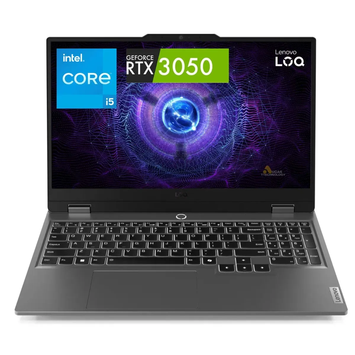 Lenovo - PORTATIL LENOVO LOQ 15IRX9 INTEL CORE i5 13450HX RAM 16GB SSD 512GB RTX 3050