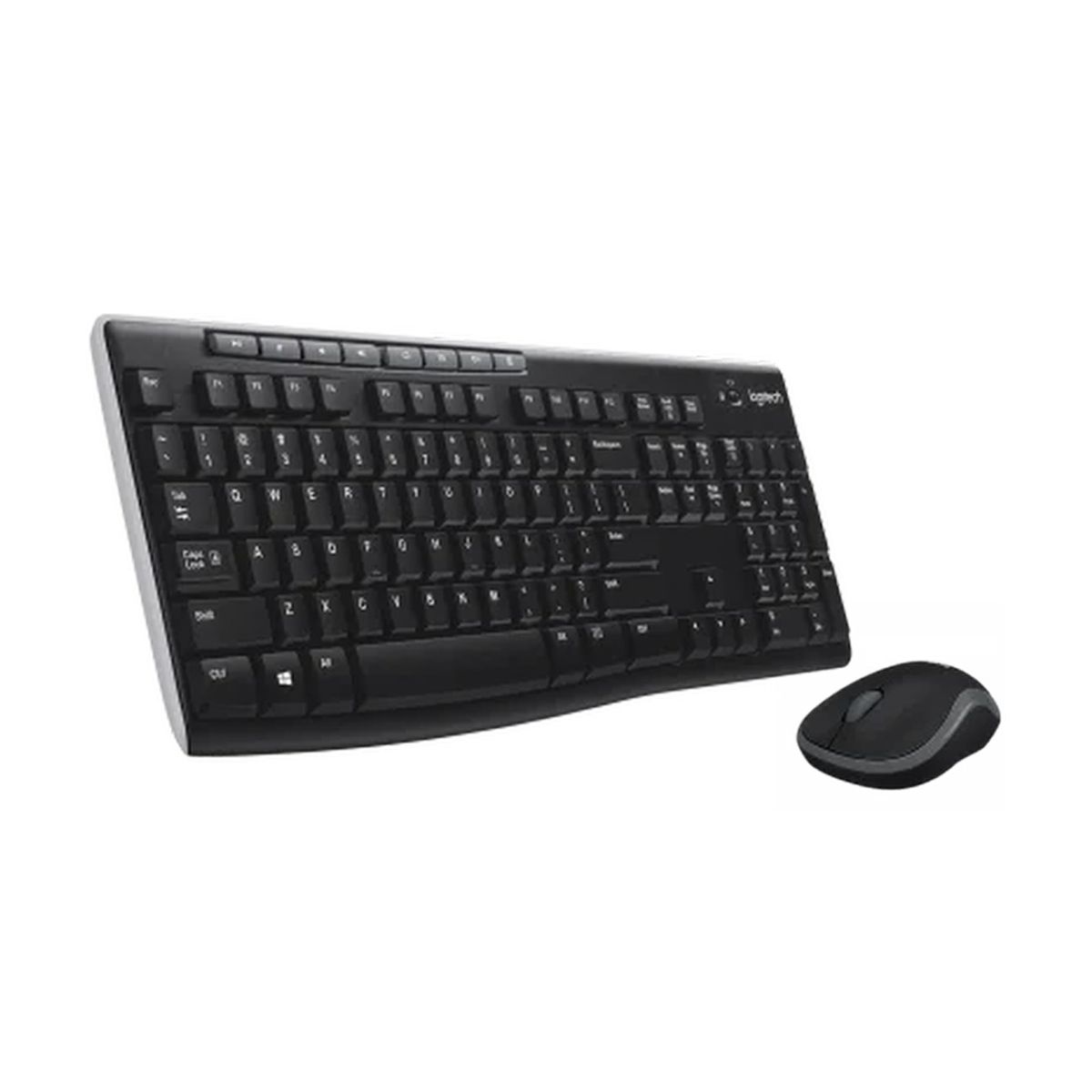 LOGITECH - Combo de Teclado y Mouse Inalámbrico Logitech MK270 USB con Alcance Extendido