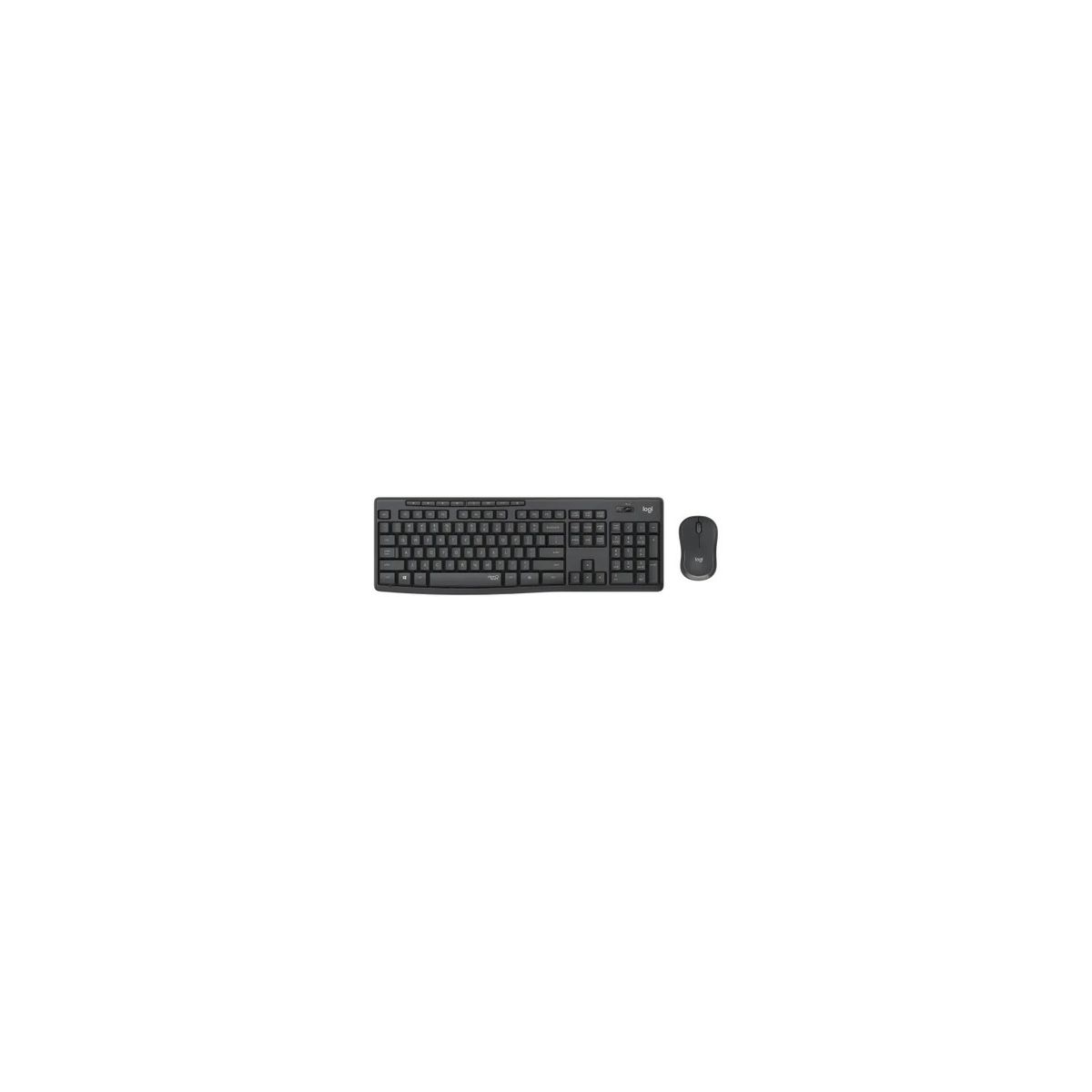 LOGITECH - COMBO DE TECLADO Y MOUSE LOGITECH MK295 SILENT INALÁMBRICO Ecosistema de Oficina
