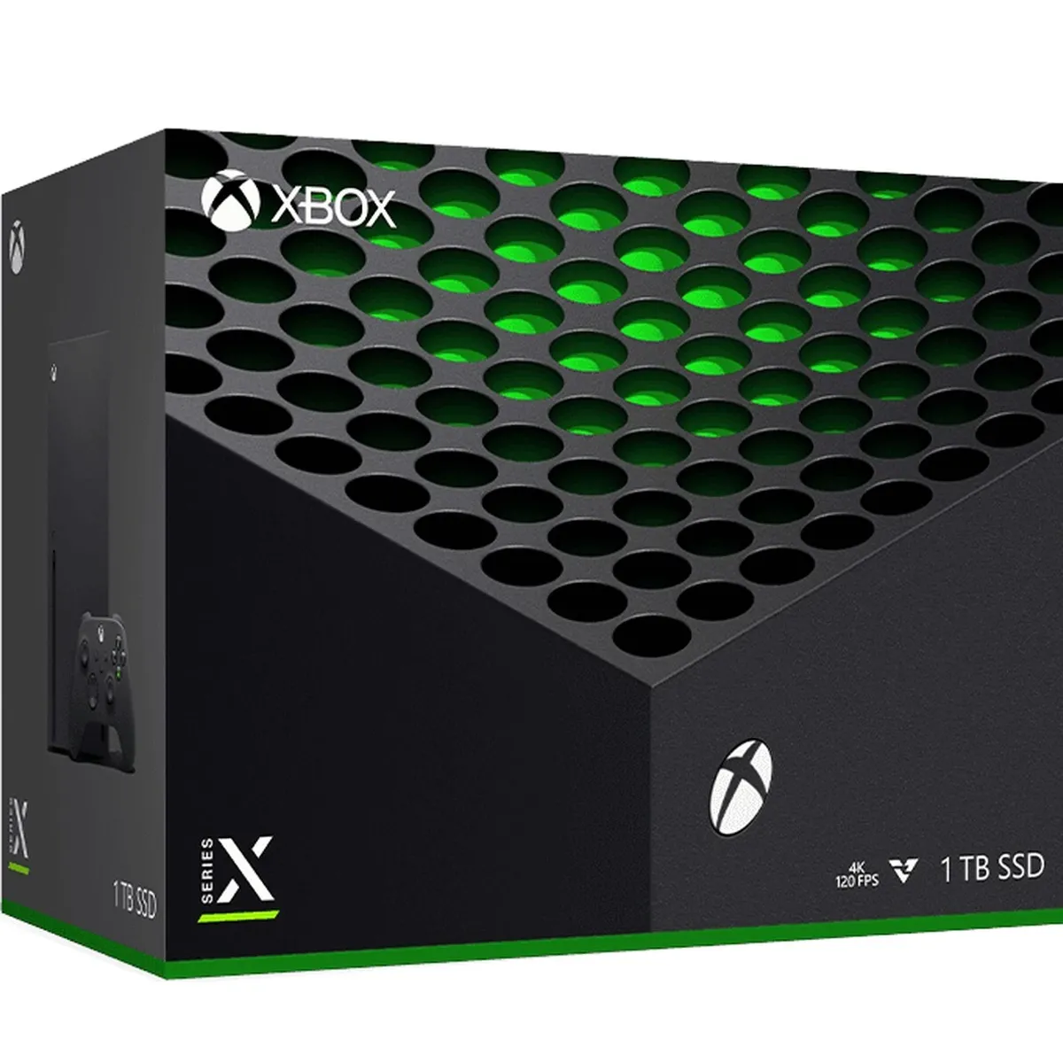 MICROSOFT - Consola Xbox Series X 1TB SSD Carbon Black