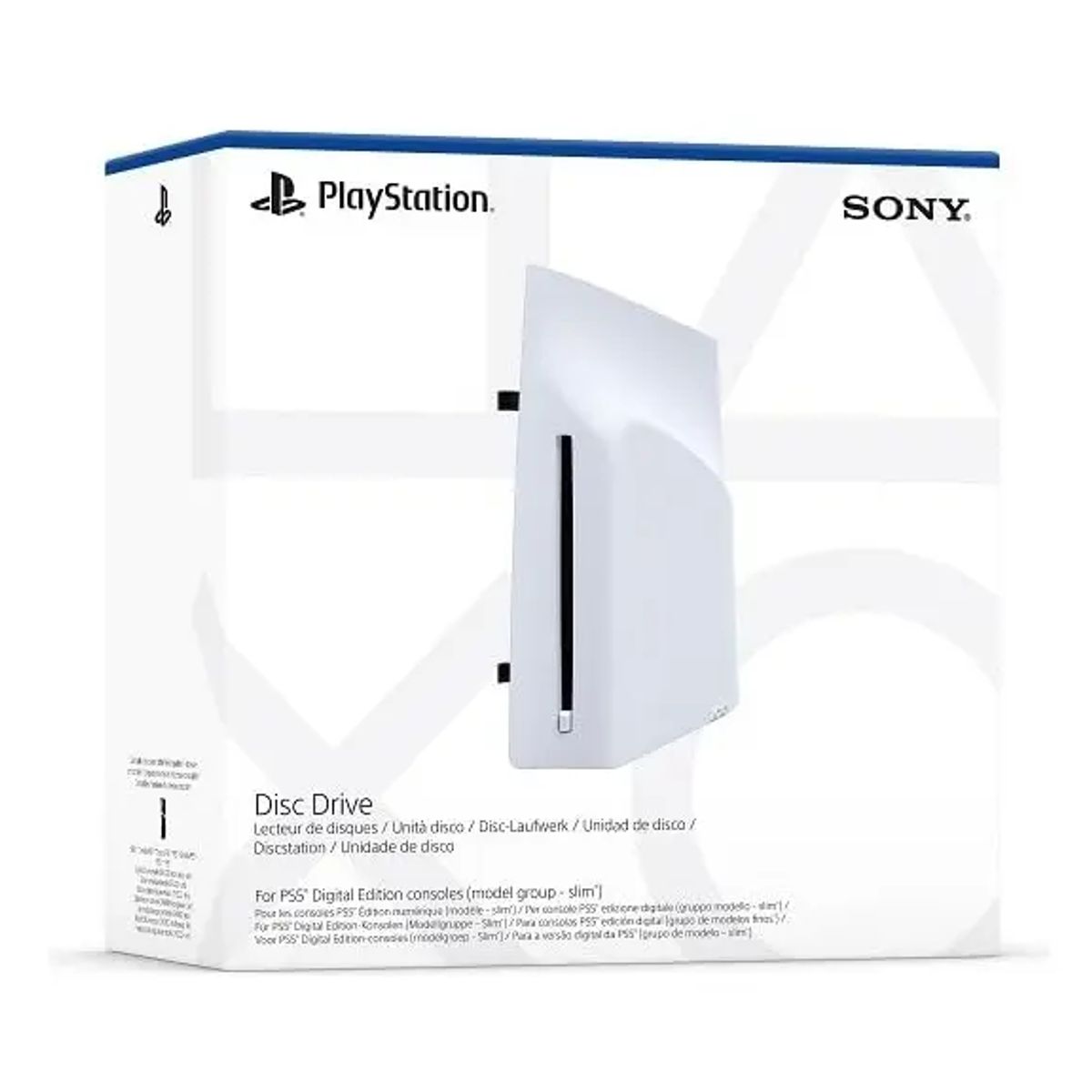 SONY - Unidad de Disco para Consola PlayStation 5 Sony Slim y Pro Blanca