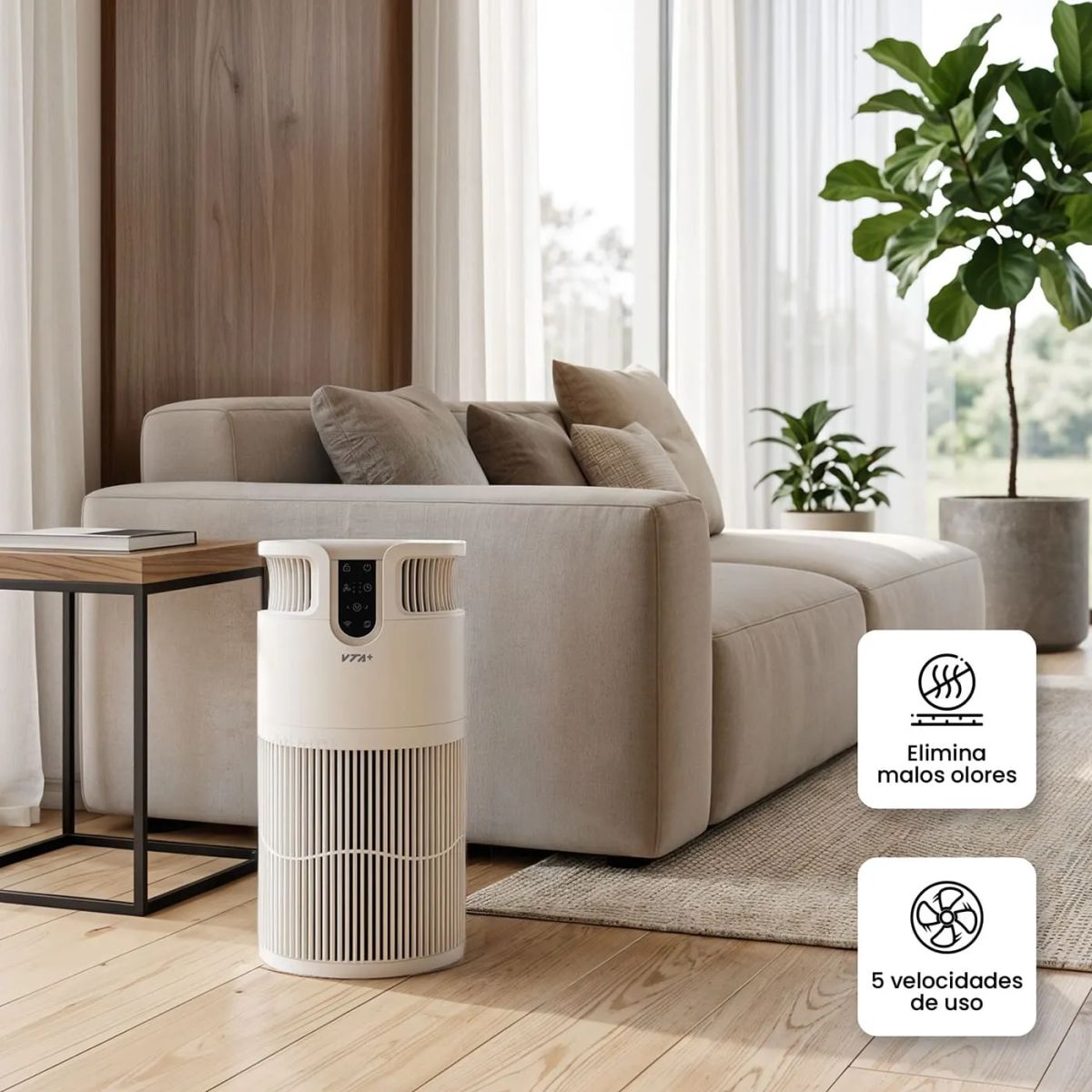 VTA PLUS - Purificador De Aire Atmy Ideal Para Mascotas