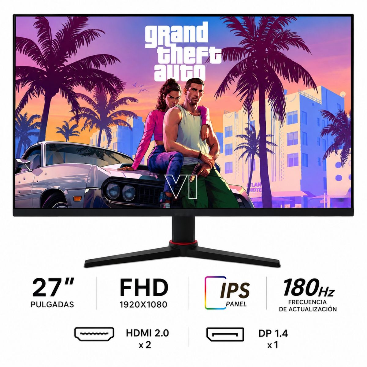 AMD - PC GAMING READY - RYZEN 5 8500G - 32GB RAM - 512GB SSD - MONITOR 27 180Hz + WINDOWS 11