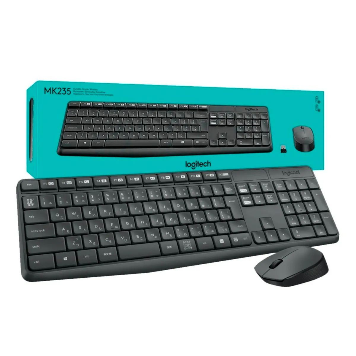 LOGITECH - Combo Logitech Inalámbrico Mk235