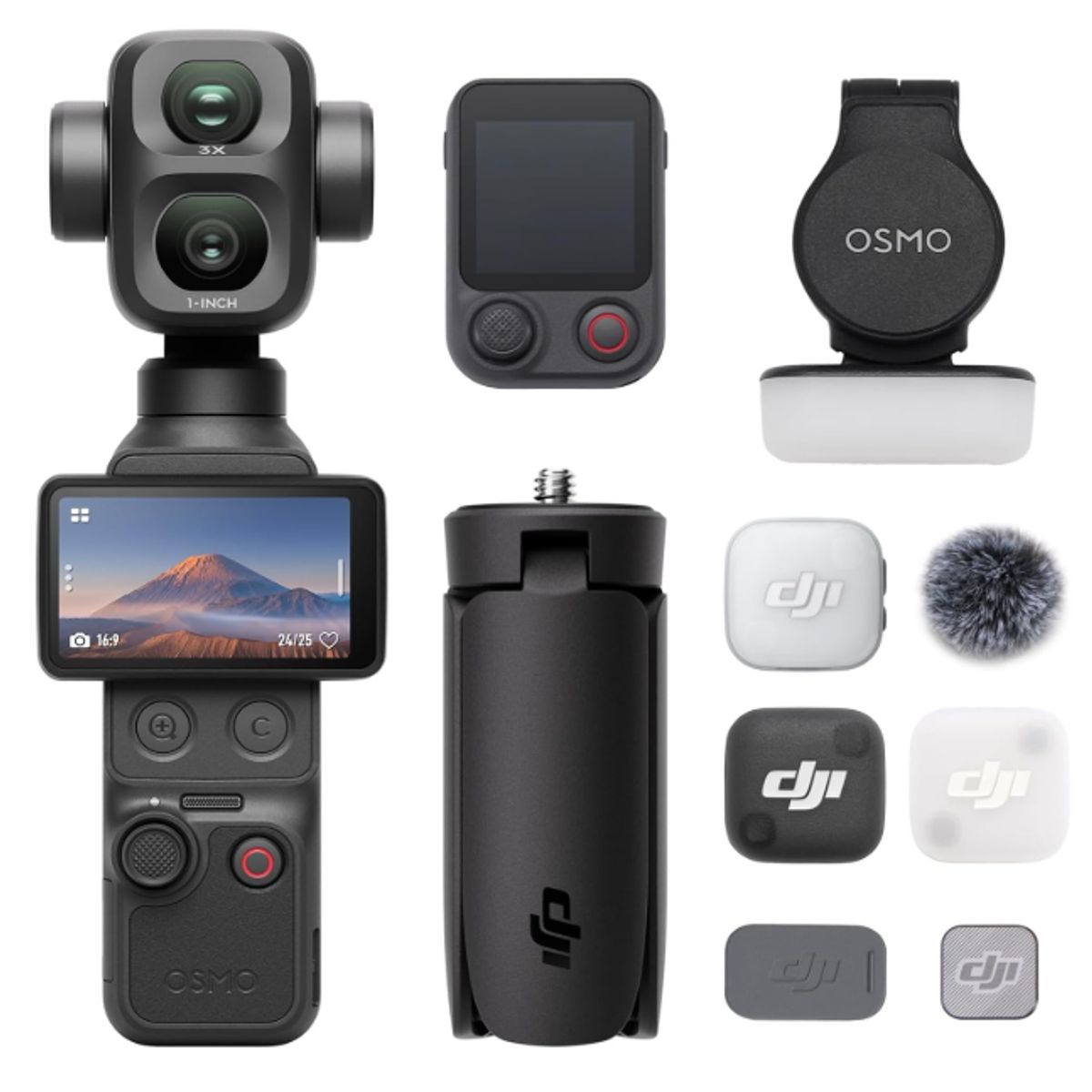 DJI - Cámara DJI Osmo Pocket 4P - Vlog Combo