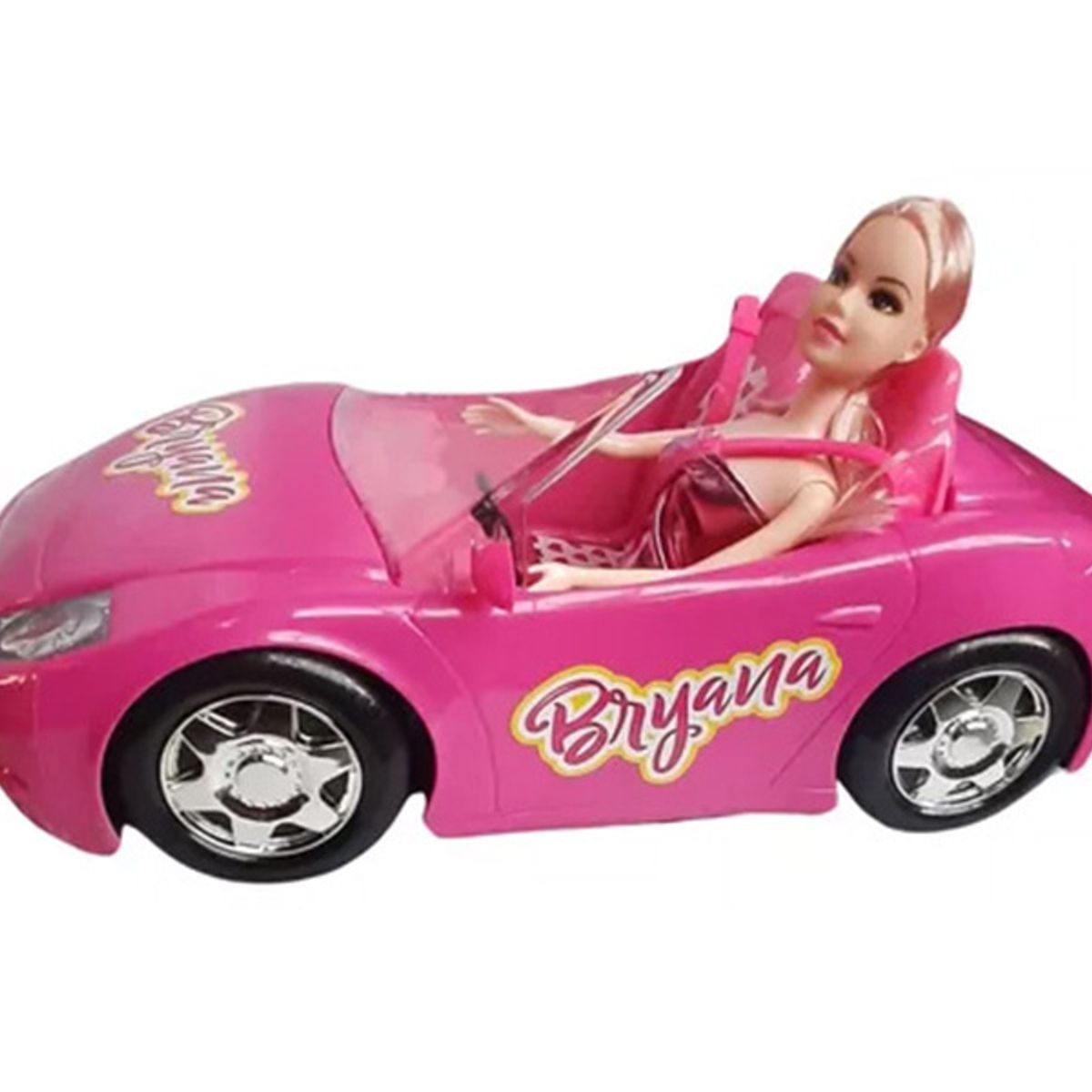 GENERICO - CARRO BARBIE A CONTROL REMOTO CON LANZA HUMO – REF. 9283