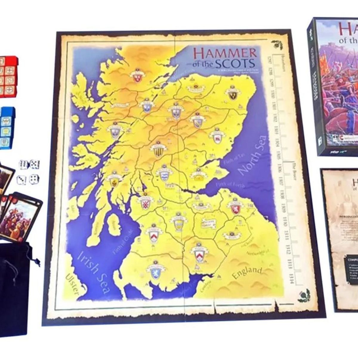 GENERICO - Hammer Of The Scots Juego De Mesa Original Español
