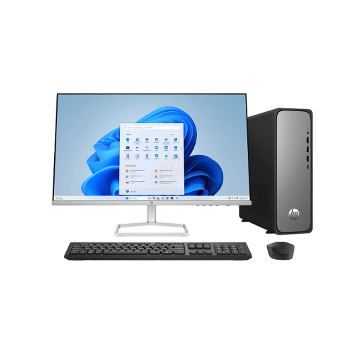 HP - PC HP OmniDesk Slim S03-0050LA Intel Core I5 14400 SSD 512GB DDR5 8GB Monitor 23.8" S5 524SW