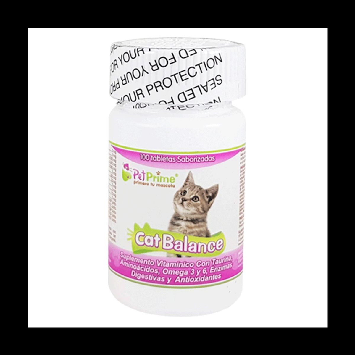 PET PRIME - Suplemento Cat Balance Gatos 100 Tabletas