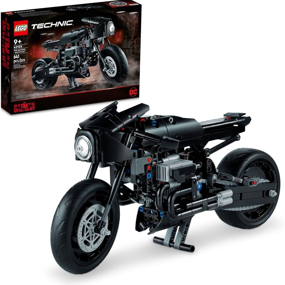 LEGO - Lego® Tecnich The Batman: Batimoto 42155 Cantidad de piezas 641