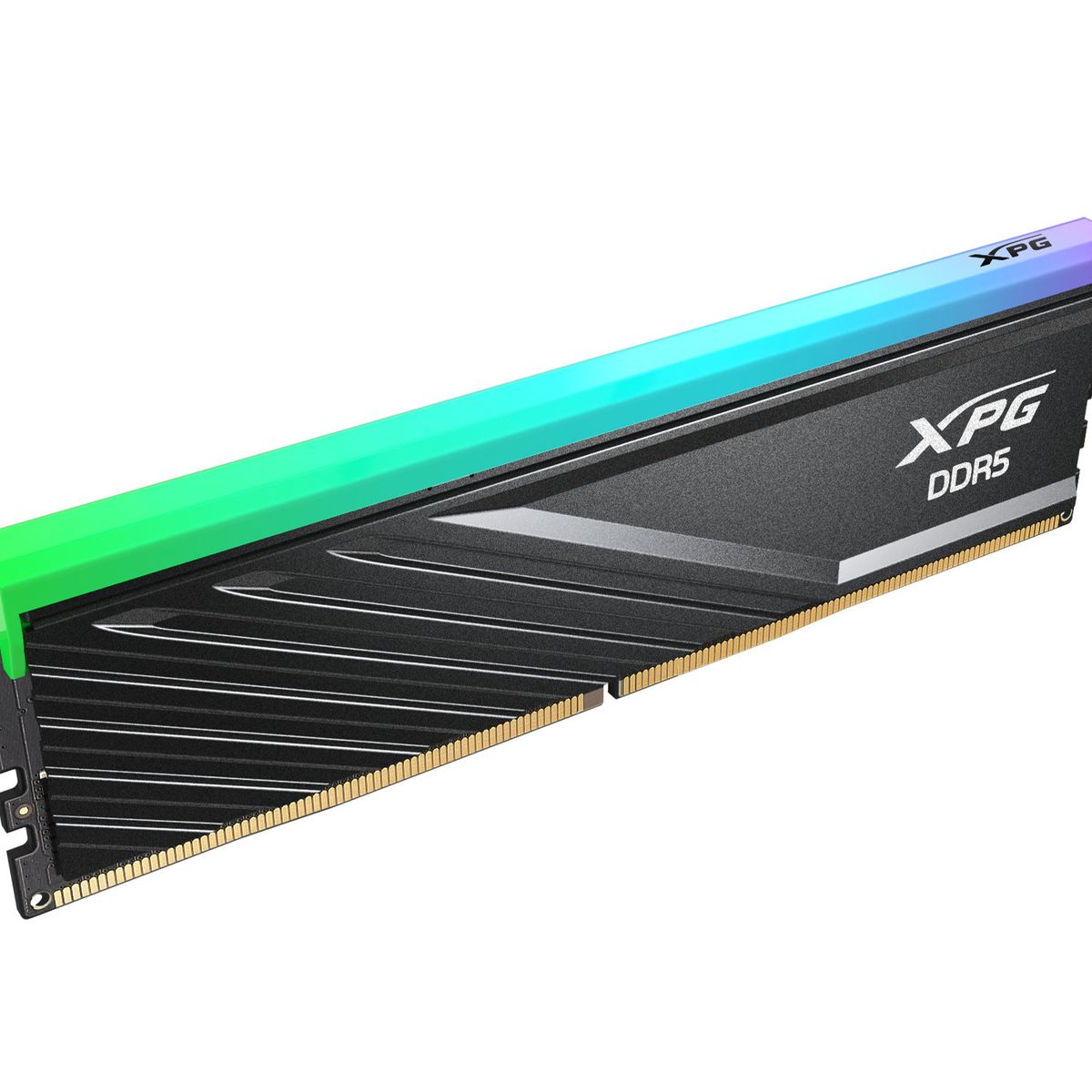 XPG - MEMORIA RAM XPG LANCER BLADE RGB NEGRO de 16GB DDR5 a 5600MHz con Perfil Bajo