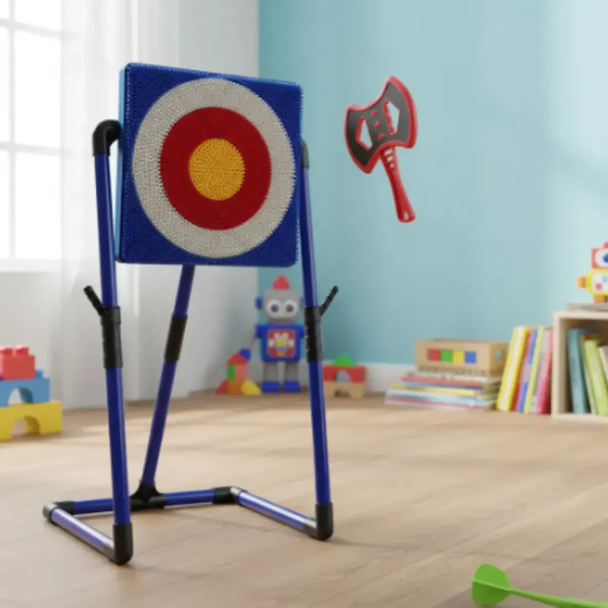 INFANTILES CAJUROMIX - Juego De Lanzamiento De Hachas Y Dardos Con Diana Para Niños