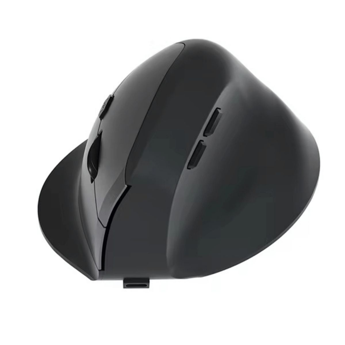 ZELOTES - Mouse Vertical Inalambrico Ergonomico Recargable Bluetooth 1600 Dpi 5 Botones