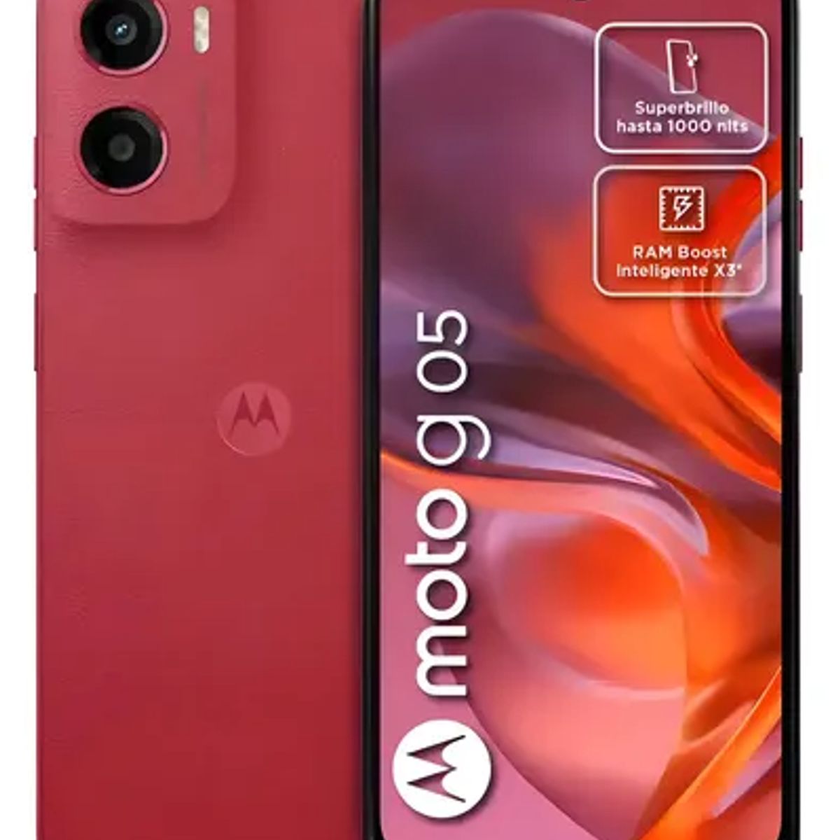 MOTOROLA - Celular Motorola Moto G05 256GB 8GB RAM Color Puente