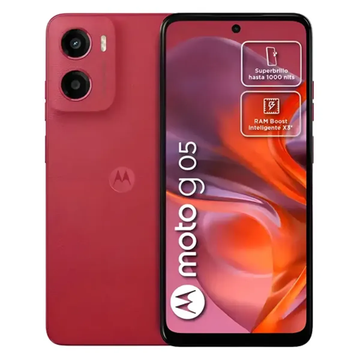 MOTOROLA - Celular Motorola Moto G05 256GB 8GB RAM Color Puente