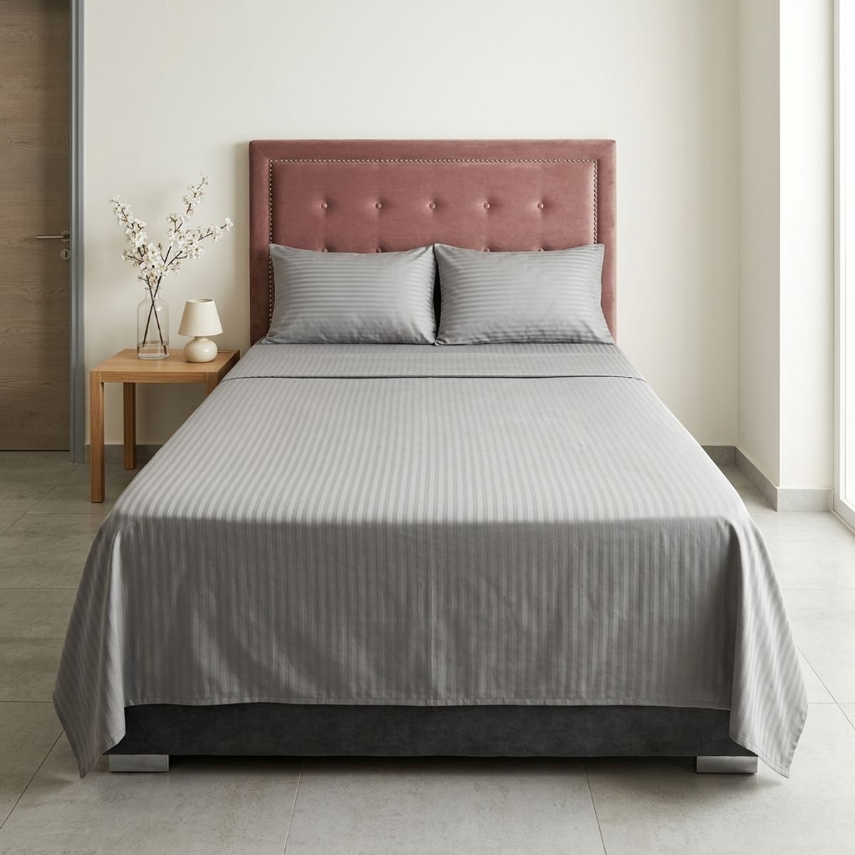 HARMONY HOME - Sabanas Premium 200 Hilos 120X190 Cama Semidoble