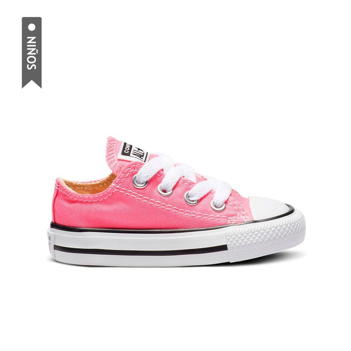 CONVERSE - Tenis Converse Chuck Taylor All Star Para Infantes-Rosa