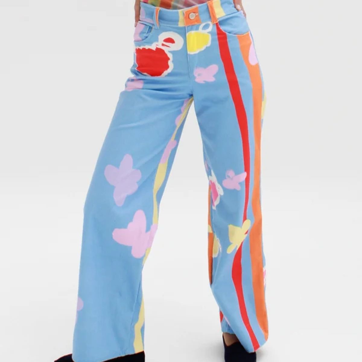 SWIM FAVOURS - Pantalón de Pana Teddy - Wide leg