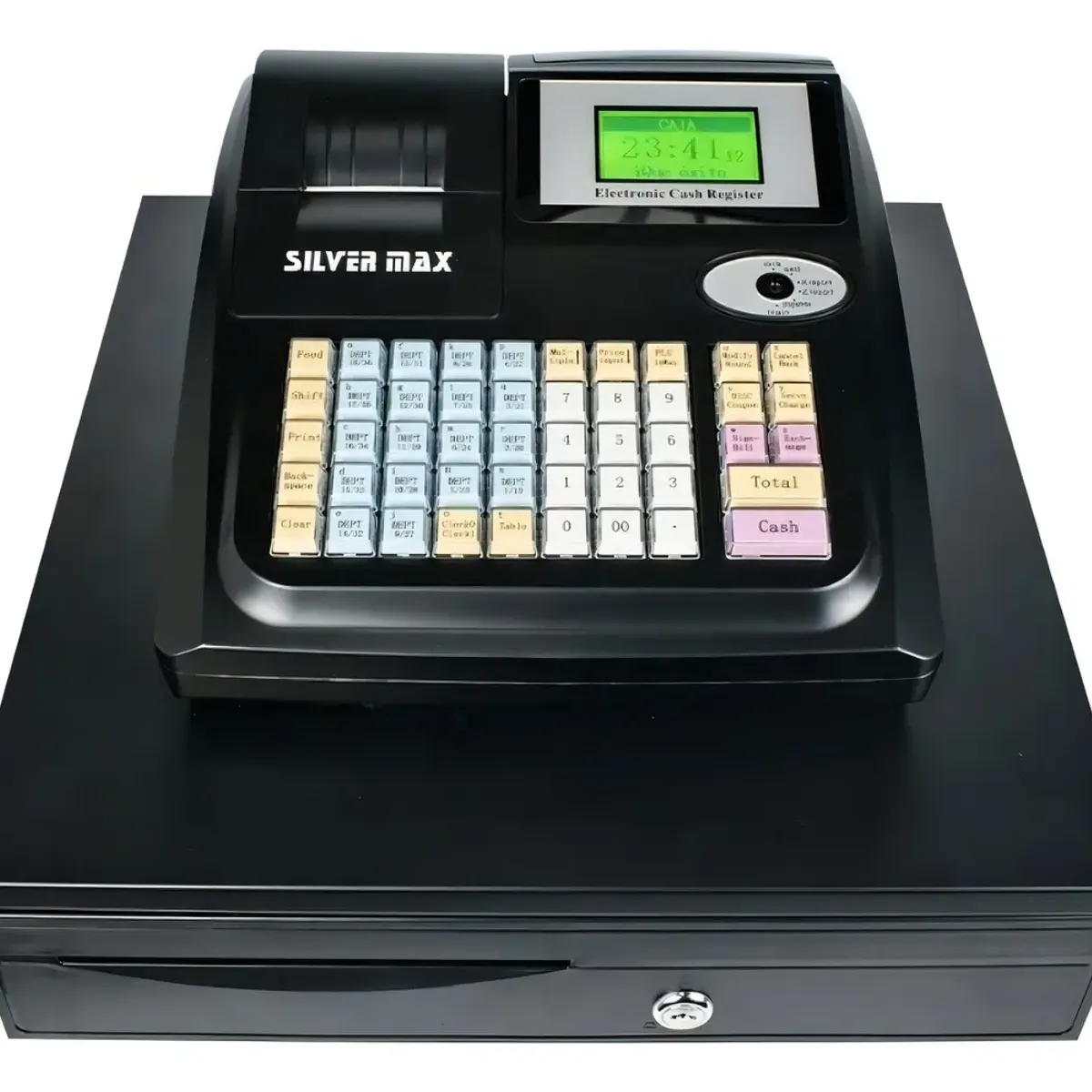 SILVER - Caja Registradora Silver Max Conexiones Usb 10000 Plus Led
