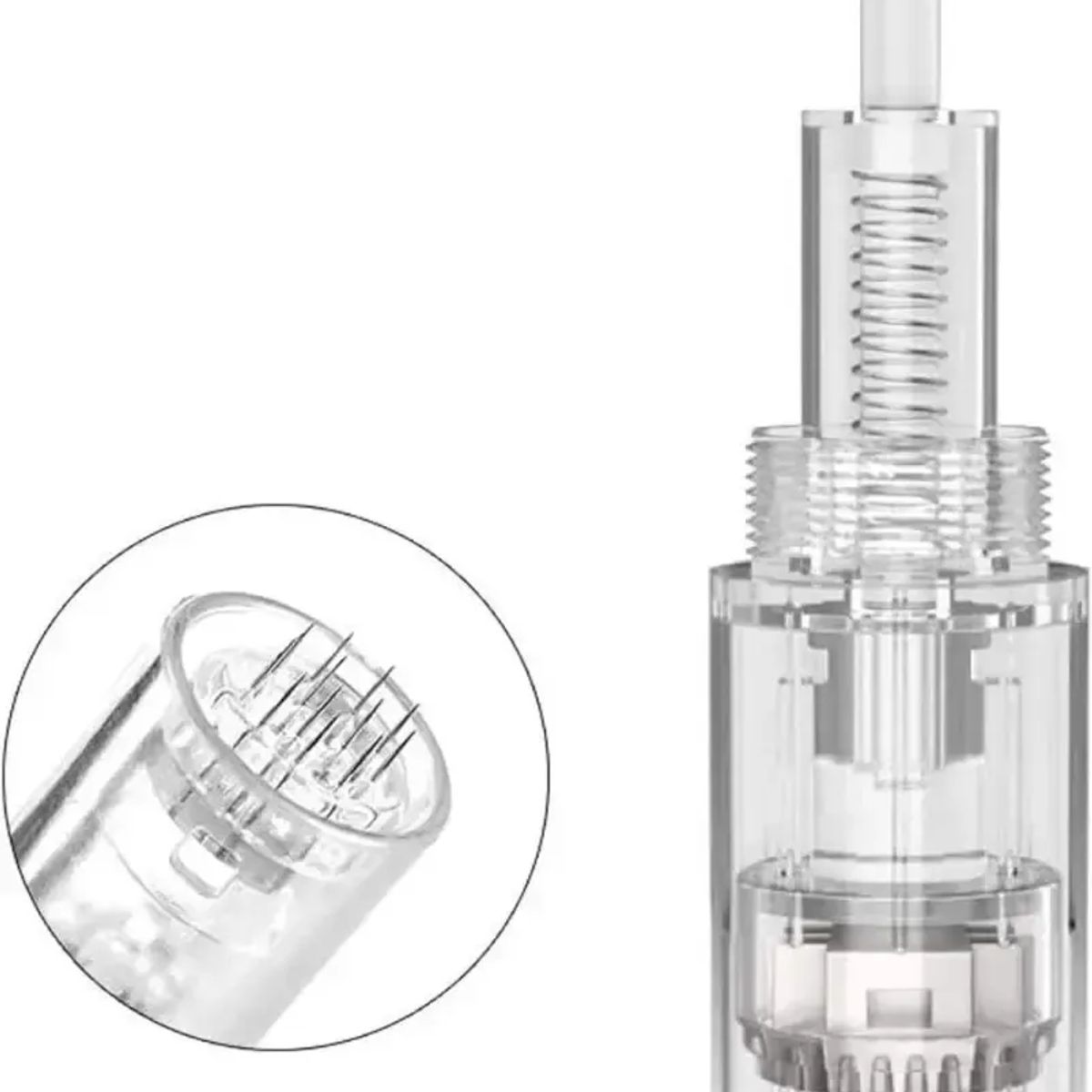 DR PEN - Dermapen Microneedling Facial Profesional con 2 Cartuchos de Agujas 12 y 42 Pines