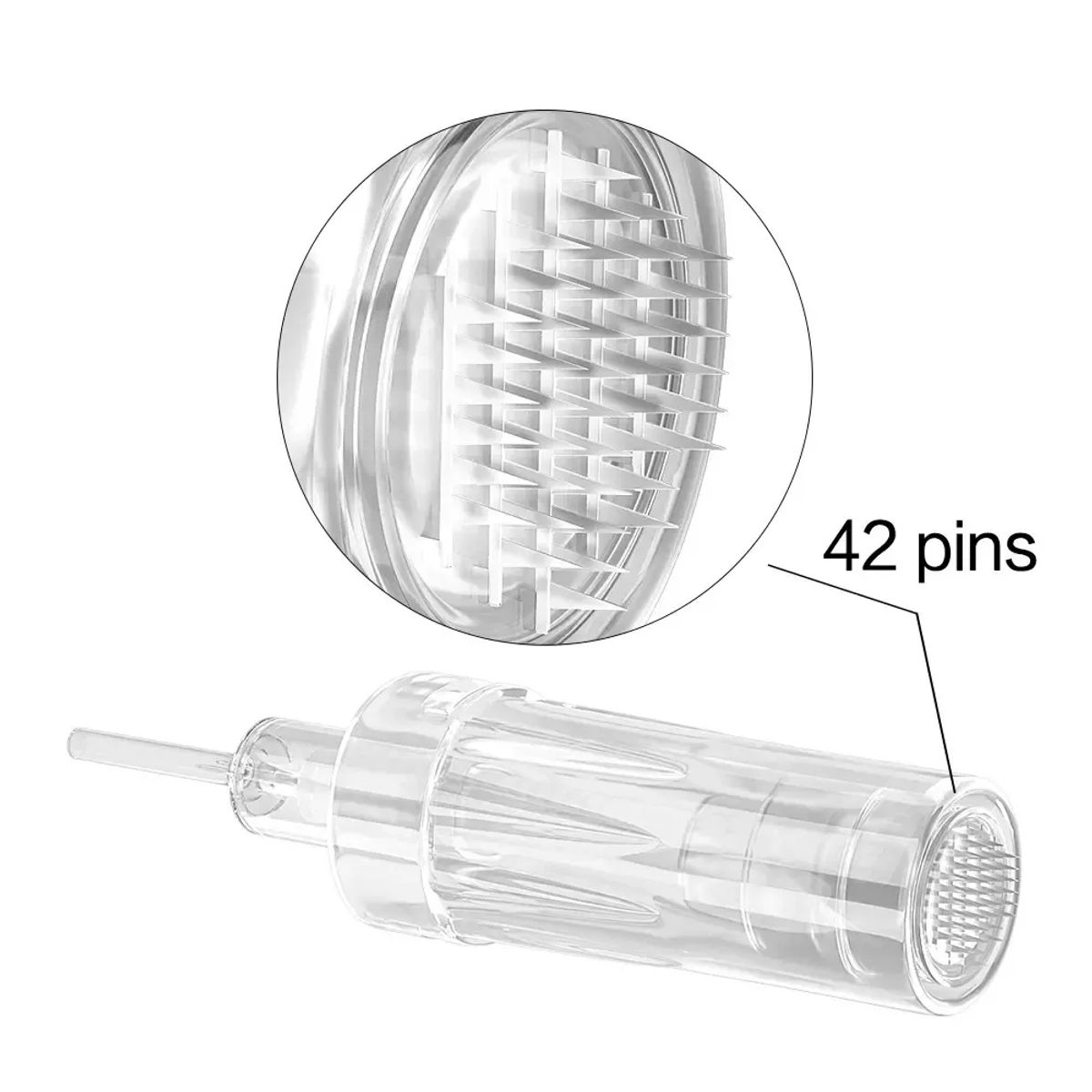 DR PEN - Dermapen Microneedling Facial Profesional con 2 Cartuchos de Agujas 12 y 42 Pines