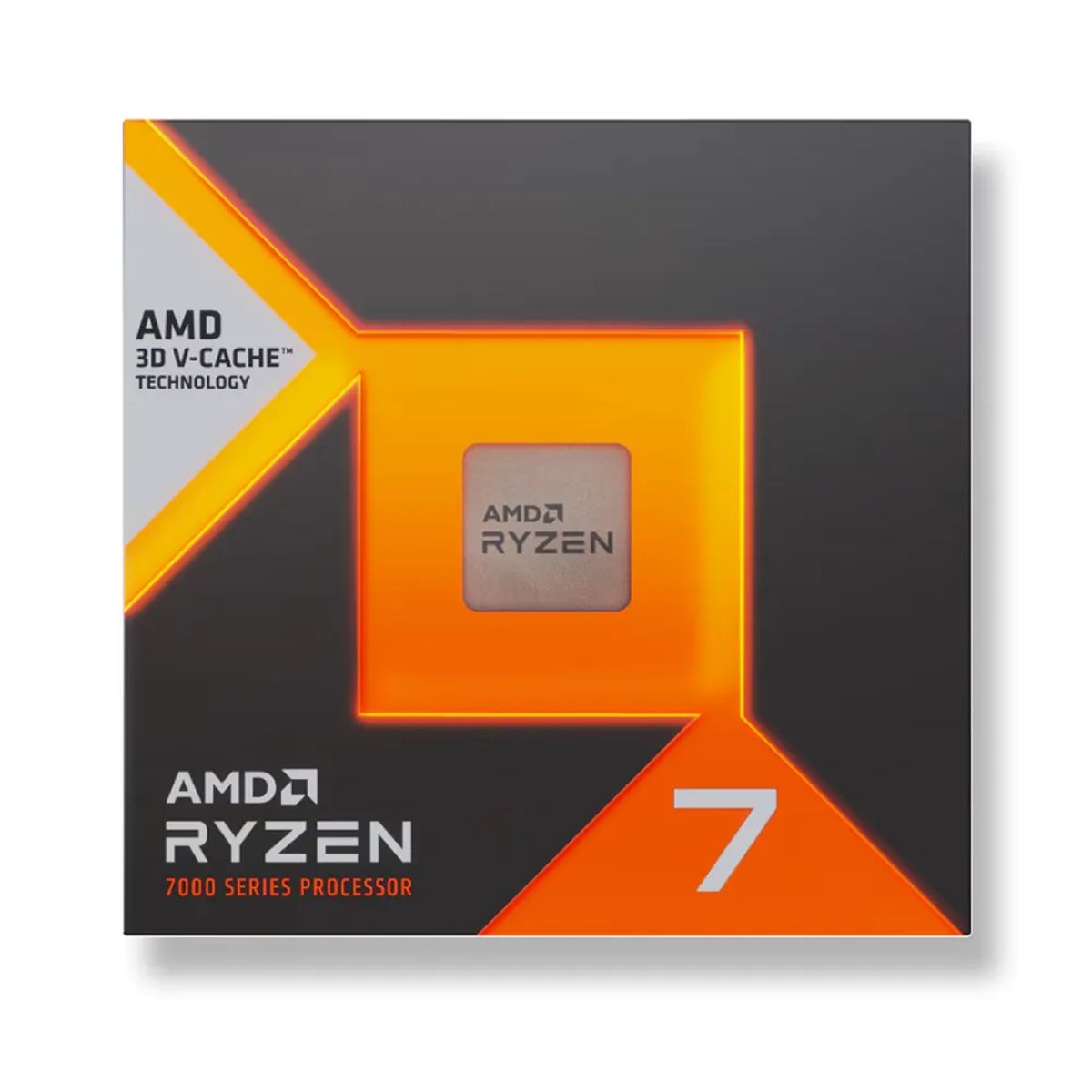 AMD - Procesador AMD Ryzen 7 7700X3D • AM5 • 8 Núcleos/16 Hilos • 4.0-4.5 GHz • 96MB • Sin Disipador