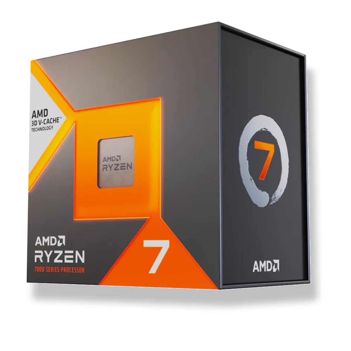 AMD - Procesador AMD Ryzen 7 7700X3D • AM5 • 8 Núcleos/16 Hilos • 4.0-4.5 GHz • 96MB • Sin Disipador