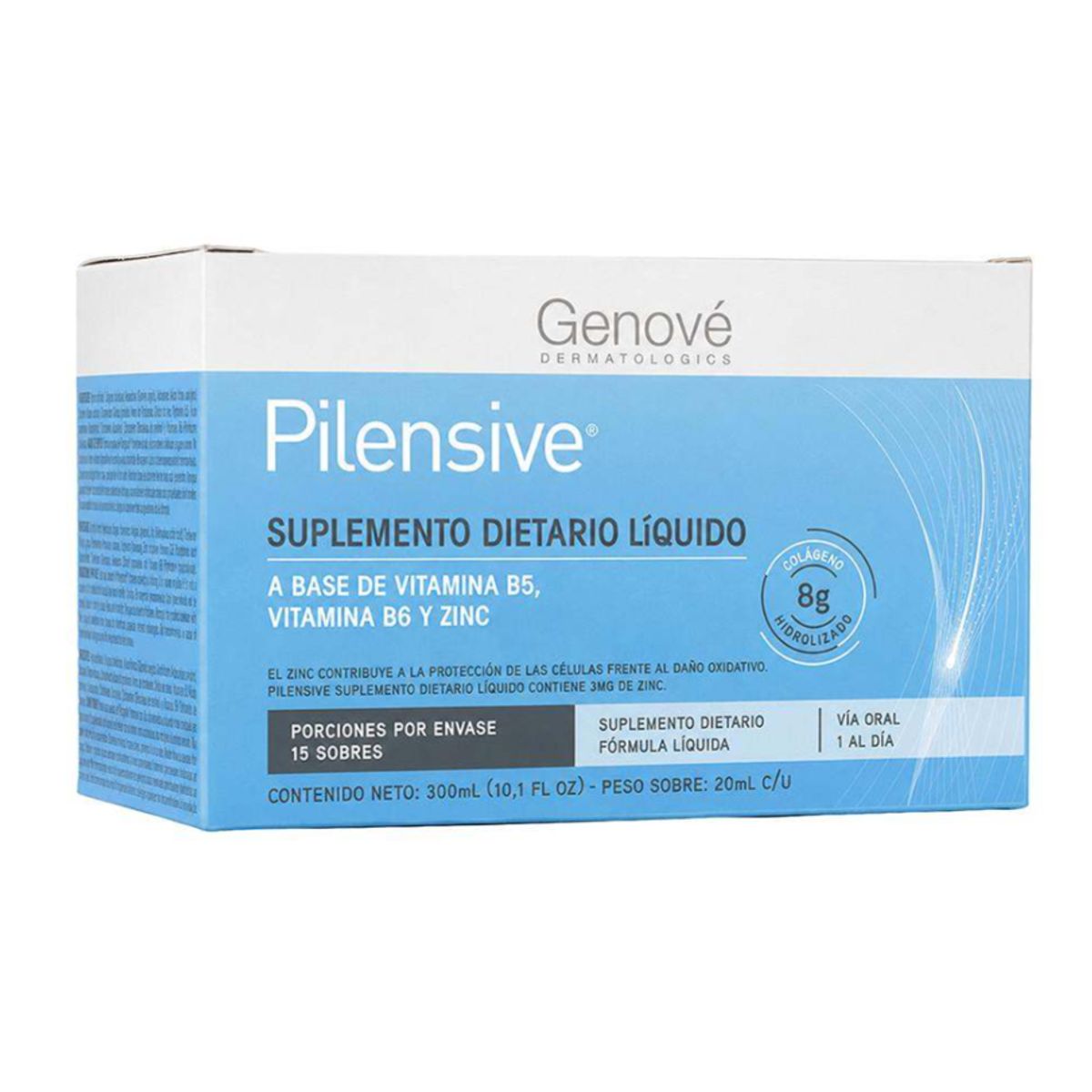 GENOVE - GENOVÉ  Pilensive Suplemento Líquido x 15 Sobres