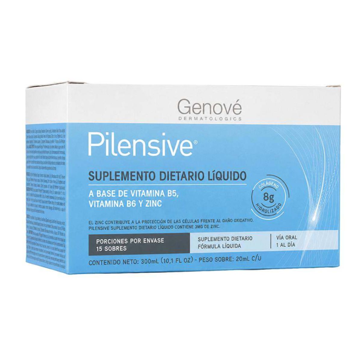 GENOVE - GENOVÉ  Pilensive Suplemento Líquido x 15 Sobres