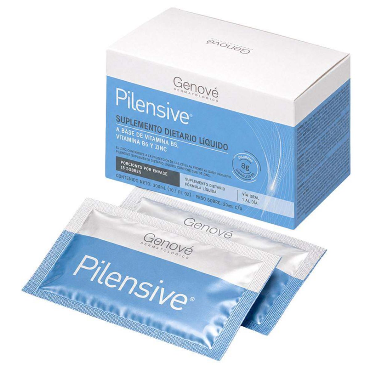 GENOVE - GENOVÉ  Pilensive Suplemento Líquido x 15 Sobres