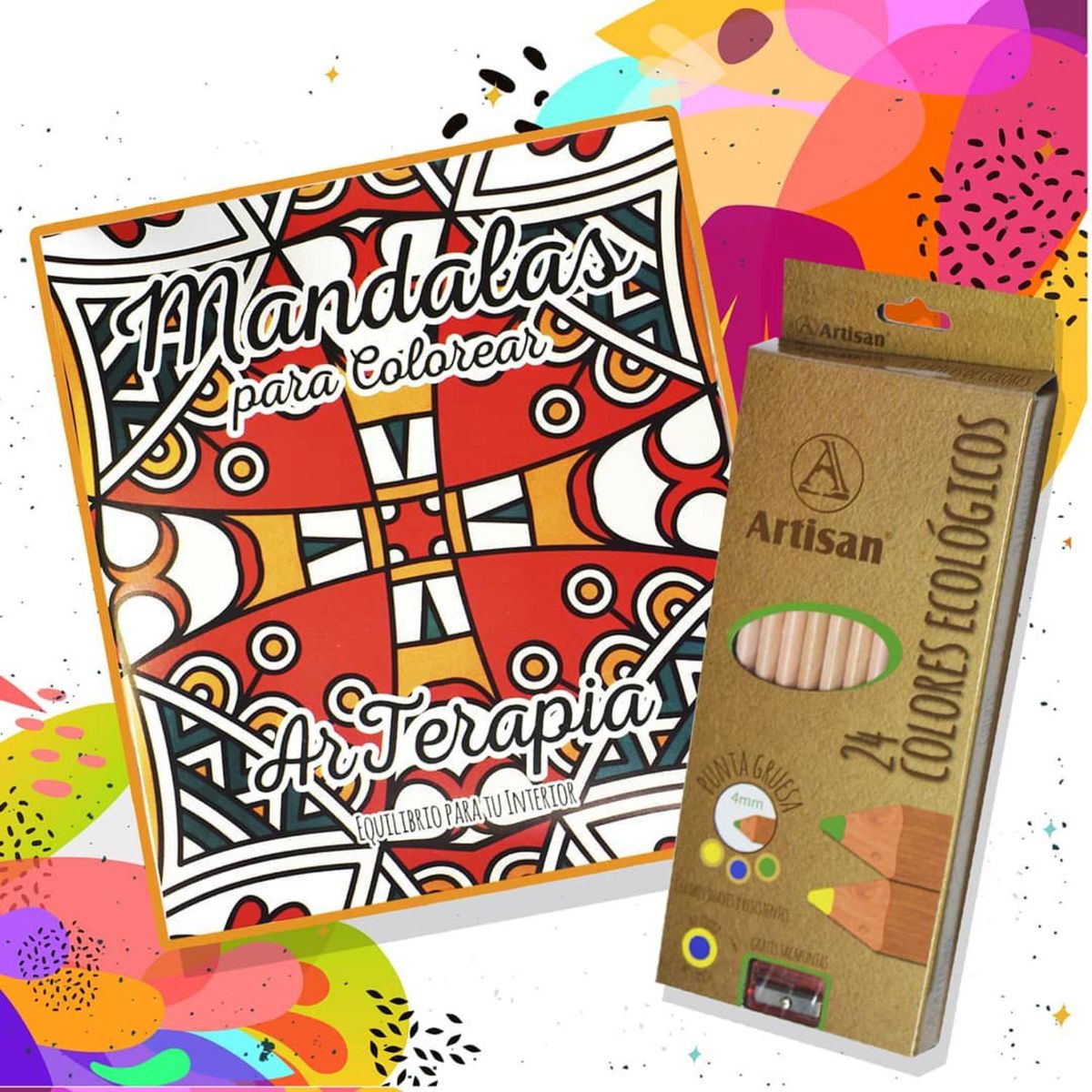ARTISAN - Kit Mandalas para Colorear # 1