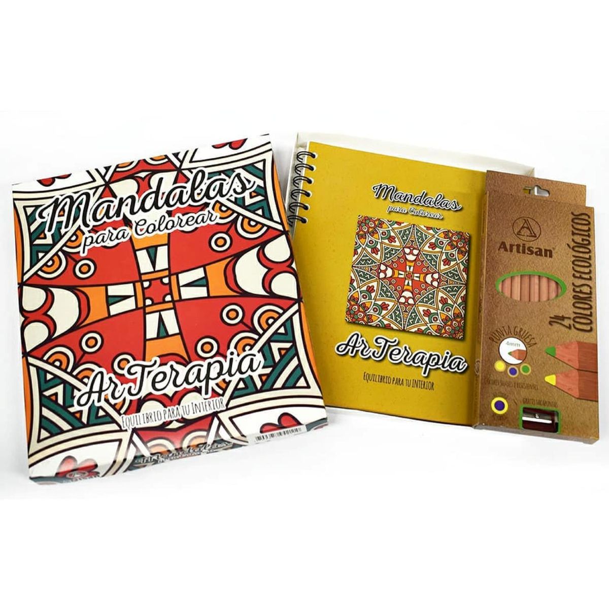 ARTISAN - Kit Mandalas para Colorear # 1